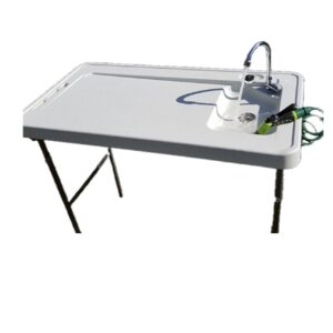 Fiska/Flekjiborð v/vask og slangu