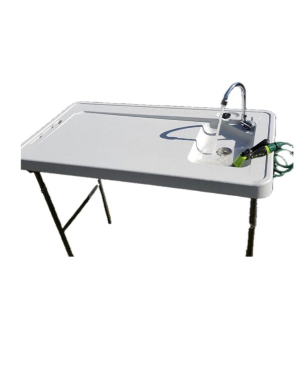 Fiska/Flekjiborð v/vask og slangu