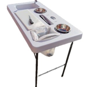 Fiska/Flekjiborð v/vask stórt modell