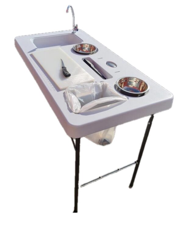 Fiska/Flekjiborð v/vask stórt modell