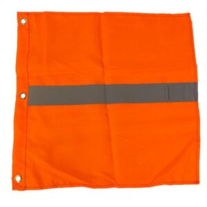 Flagg til boyustong (Appilsingult v/refleks)