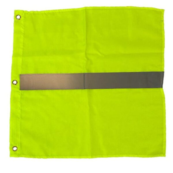 Flagg til boyustong (Gult v/refleks)